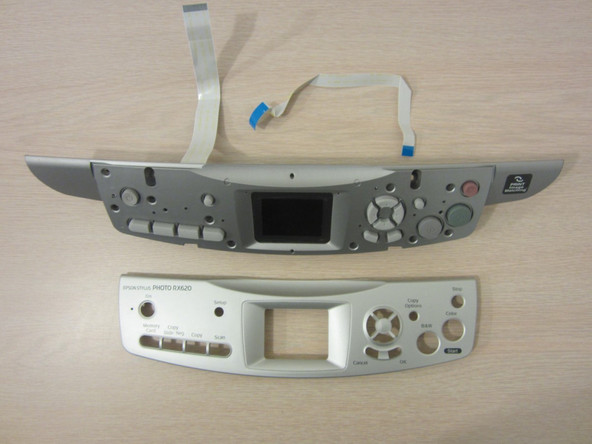 EPSON STYLUS PHOTO RX620 PRINTER OEM CONTROL PANEL/DISPLAY, FREE S&H