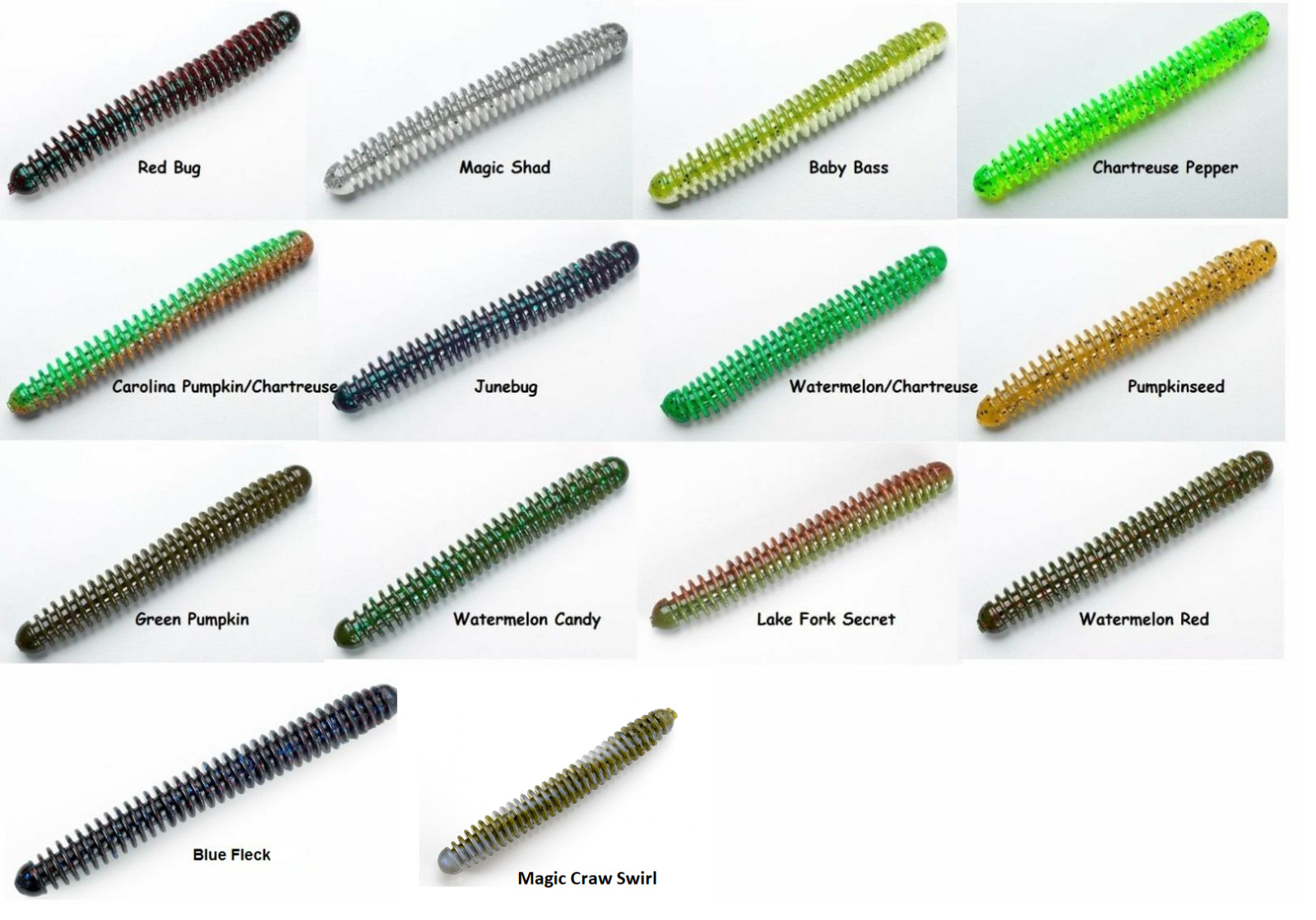 Lake Fork Tackle 4" Ring Fry - Choice of Colors