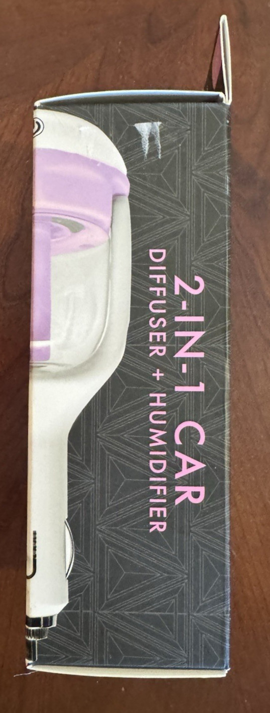 AROMA ESSENCE 2 IN 1 CAR DIFFUSER AND HUMIDIFIER PINK