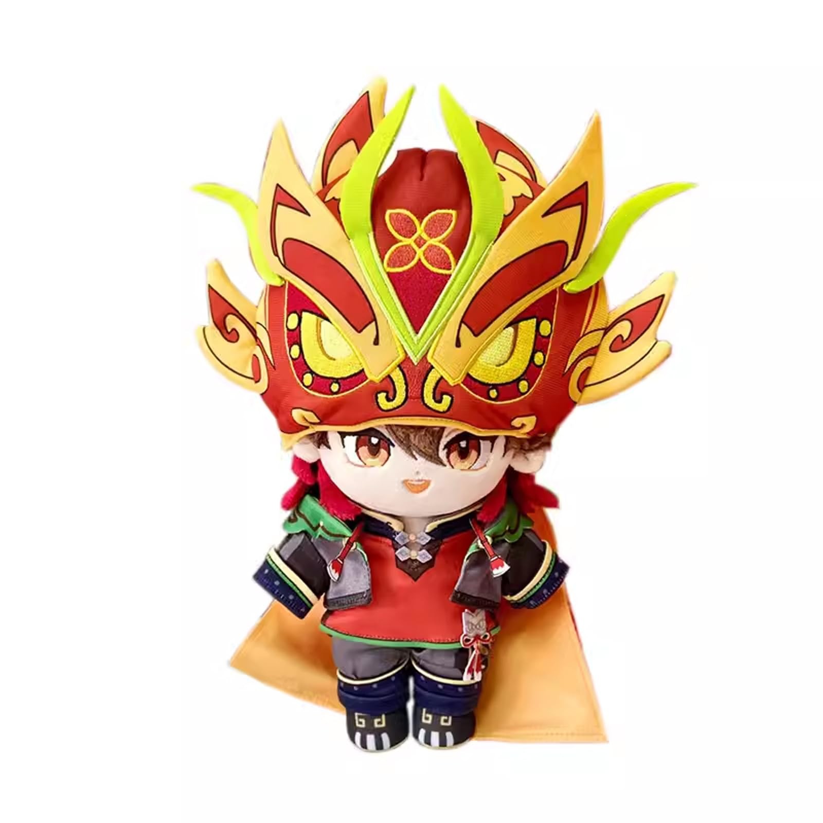 Genshin Impact Gaming Plush Doll Dress Up Soft Stuffed Cosplay Toy Gifts 7.9''