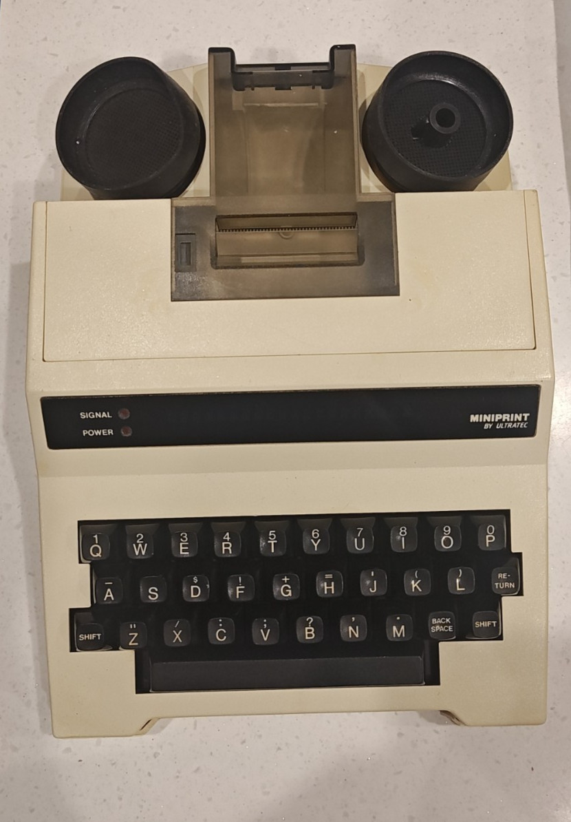 Rare Vintage Ultratec Miniprint TTY device For Parts