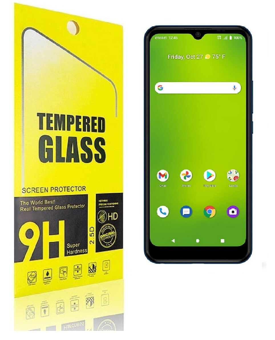 2 x Tempered Glass Protector For At&t Motivate 2 / Cricket Splendor 6.5" (2021)
