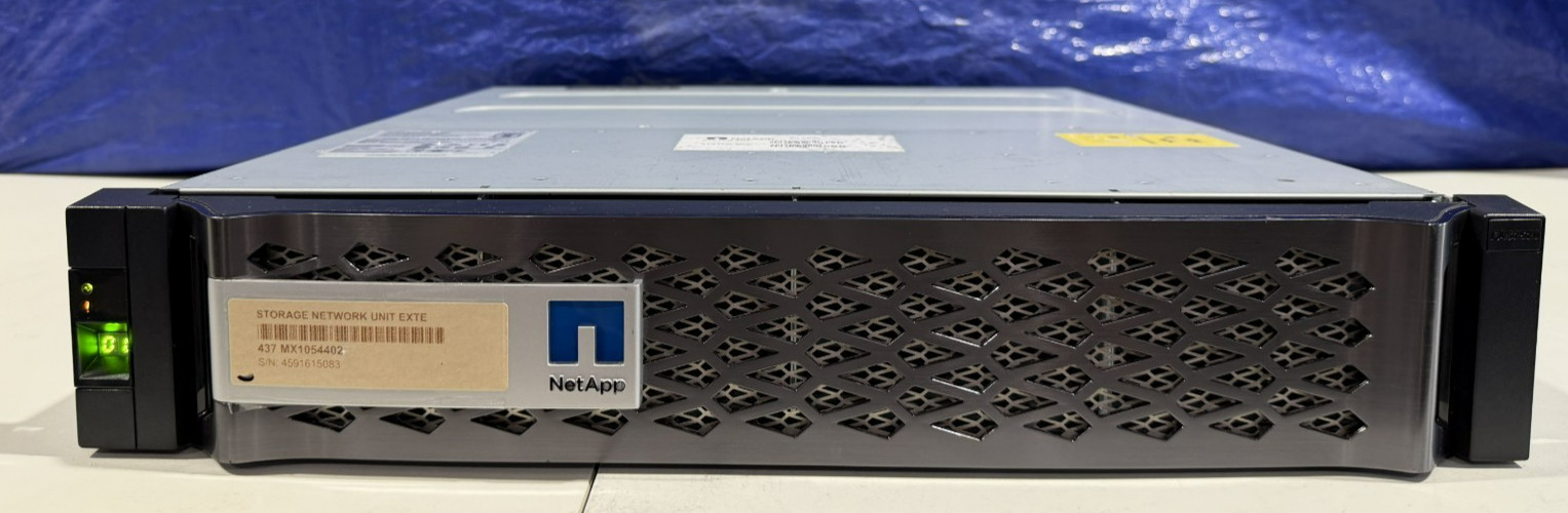 NetApp NAJ-1502 Expansion Shelf Disk 12x LFF 2x Controllers IOM12 #3 See Desc.