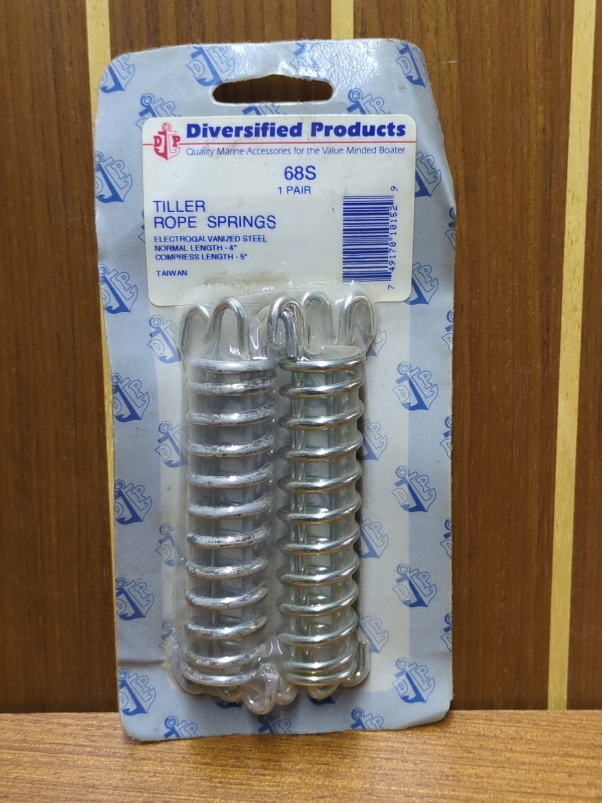 A3DP1 Diversified Products Tiller Rope Springs 68S 1 Pair