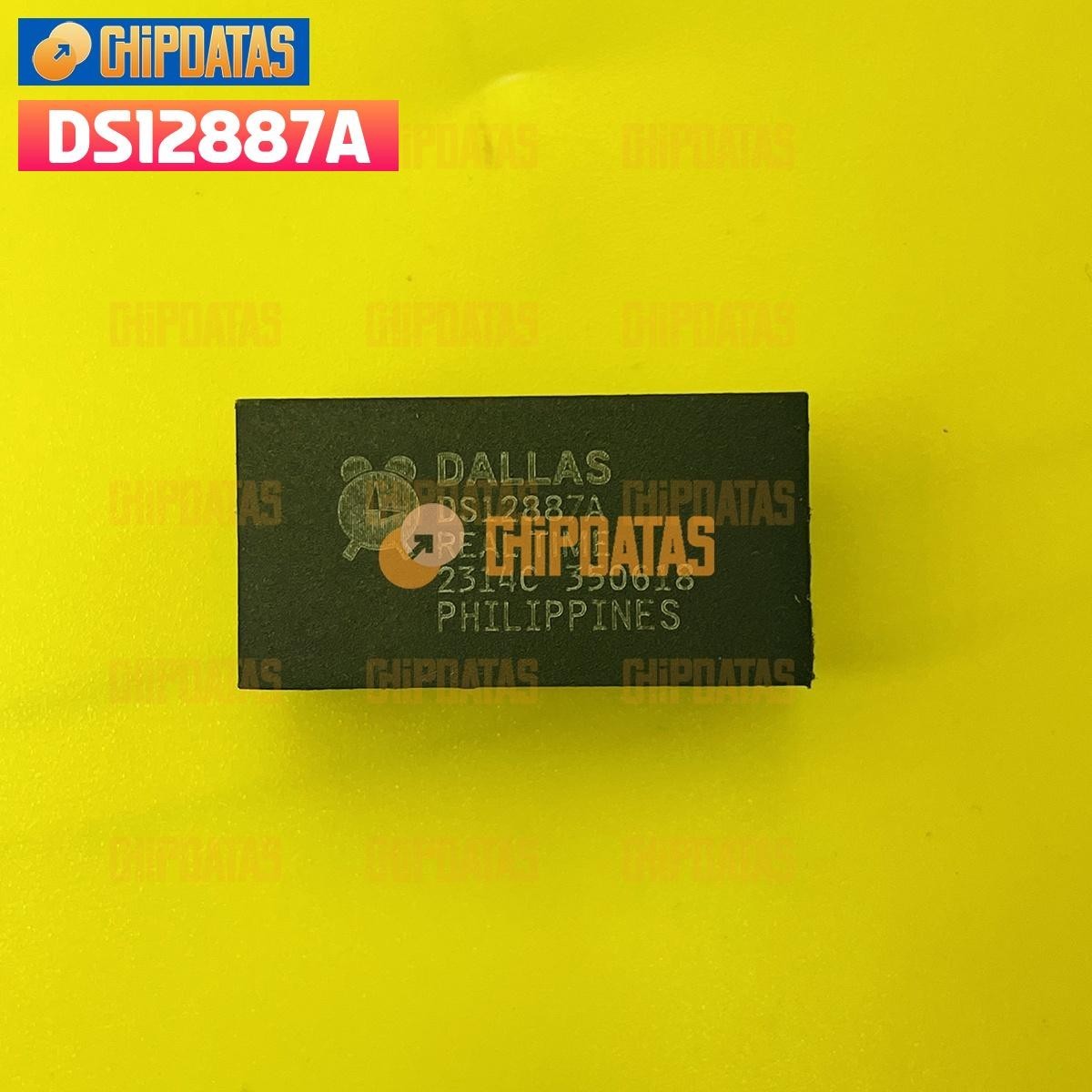 1PCS New Dallas DS12887A DS12887A+ RTC Real-Time Clock Chip DIP-18 #Y25