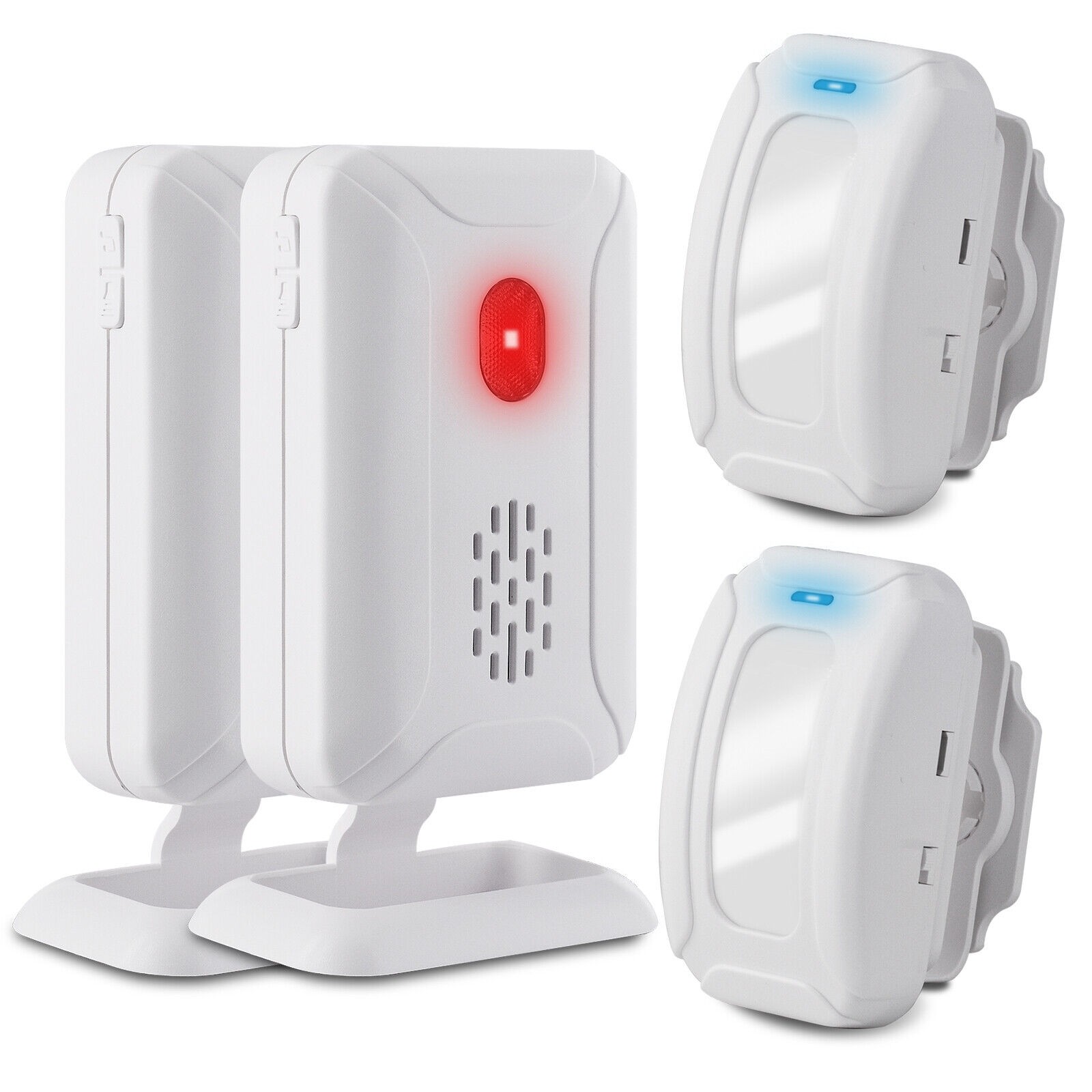Wireless Electrical PIR Motion Sensor Alarm Indoor Long Range Entry Doorbell 2*