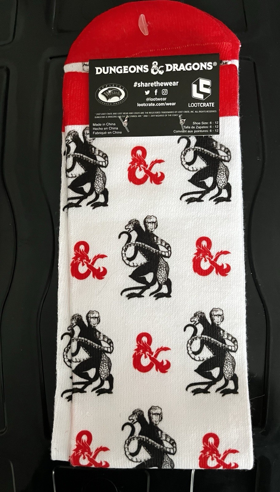 Dungeons And Dragons Socks