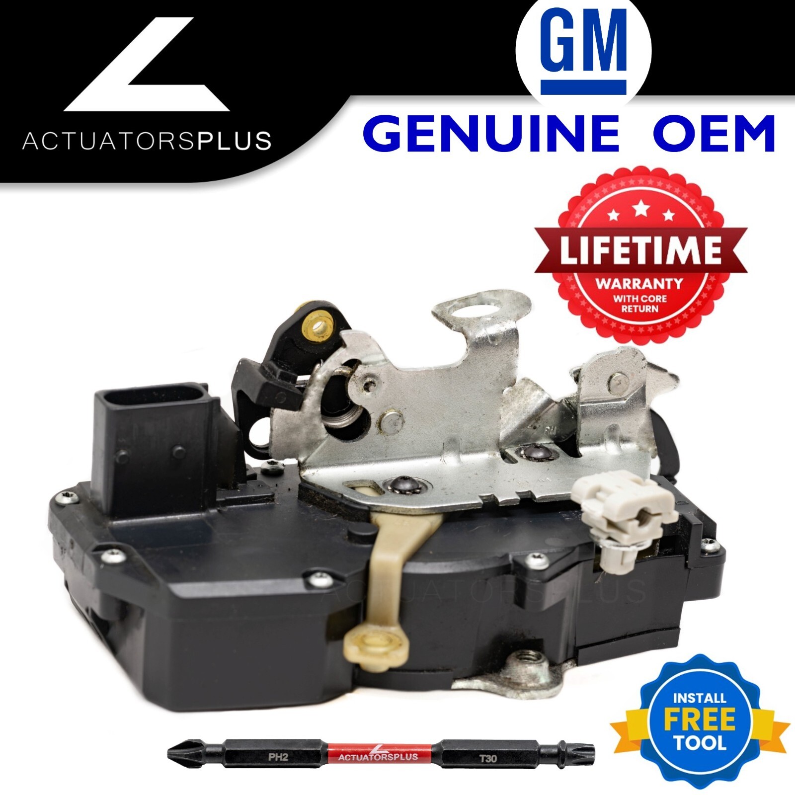 Saturn Sky OEM Right Passenger Door Lock Latch Actuator 2007-2010 *LIFETIME Wnty