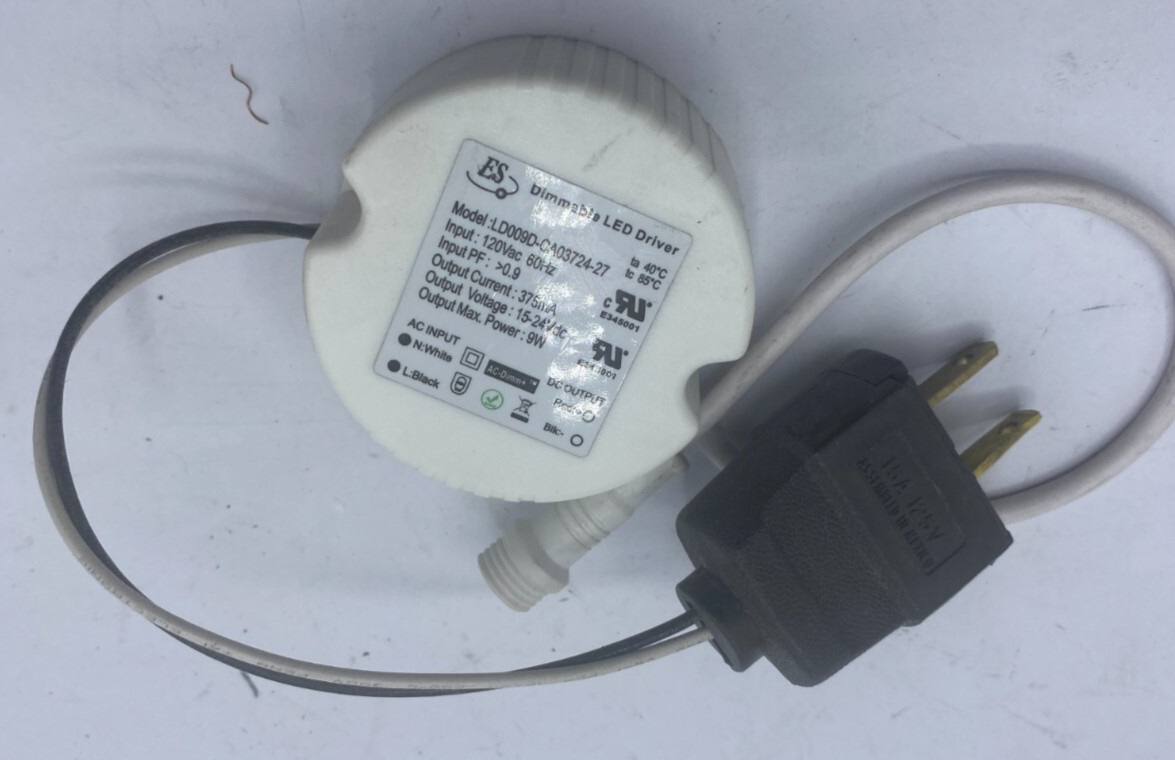 ES DIMMABLE LED Driver Current Electronic Power Supply LD009D-CA03724-27 🔔