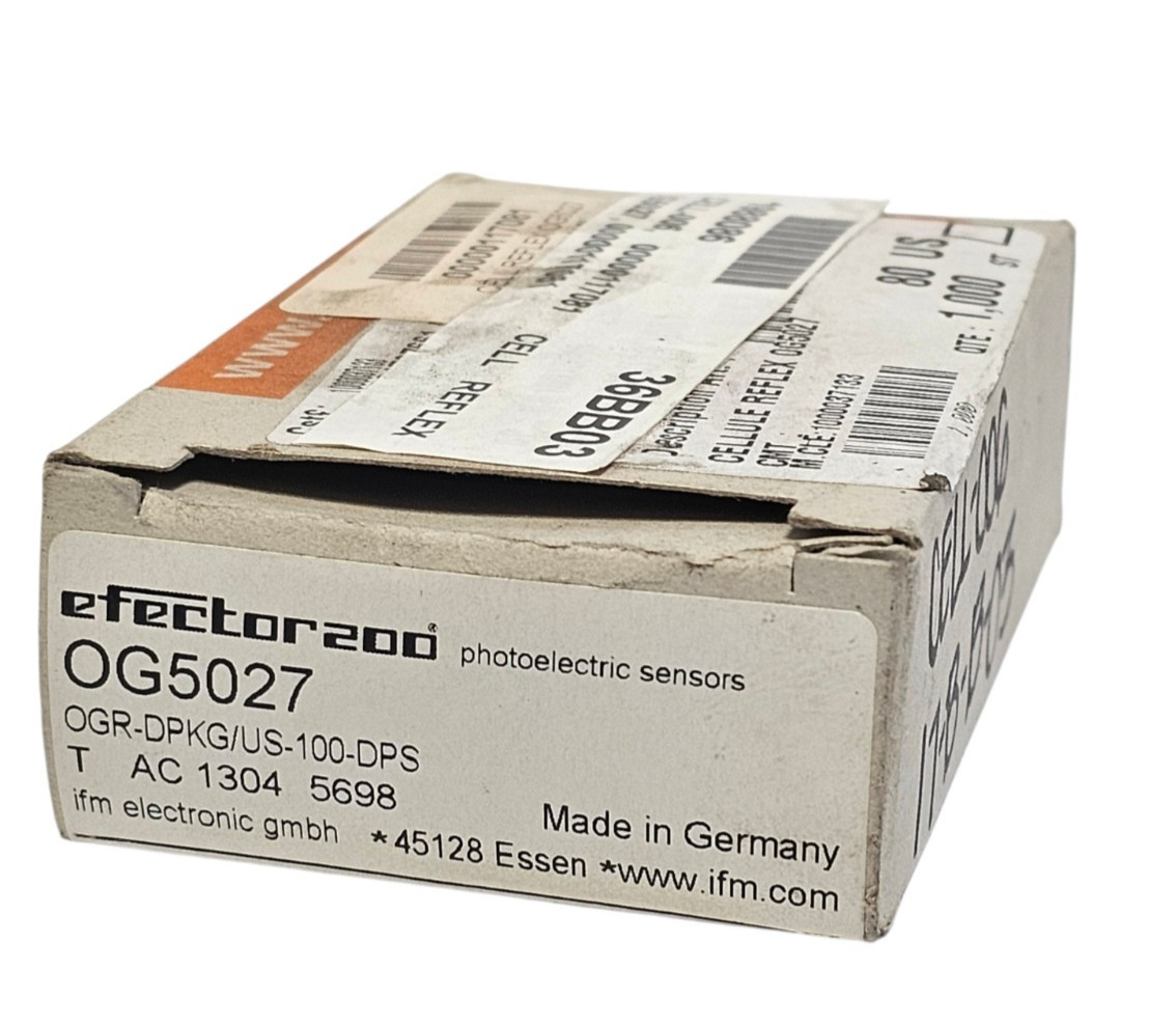 NIB IFM EFECTOR OG5027 PROXIMITY SENSOR OGR-DPKG/US-100-DPS