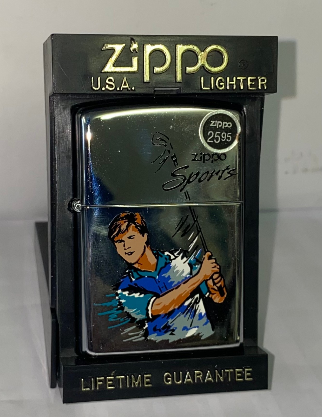 ZIPPO GOLFER LIGHTER NEW