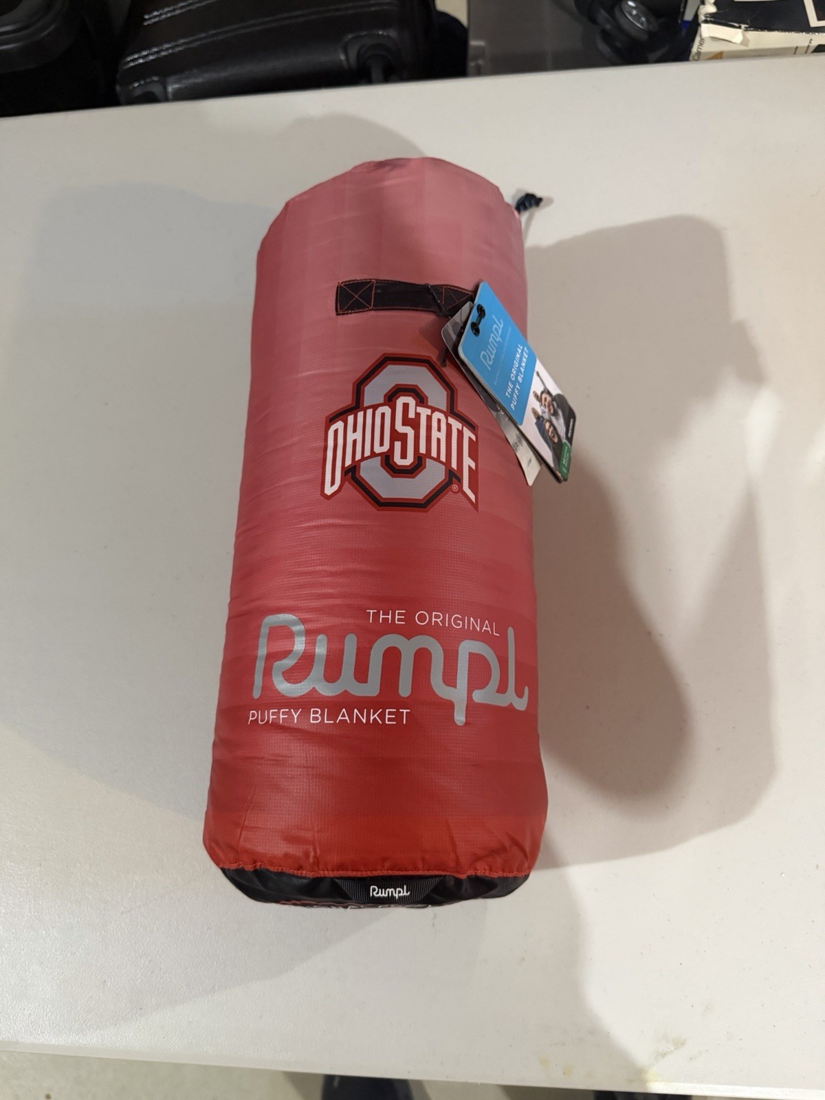 Rumpl Puffy Blanket Ohio State University / OSU  New