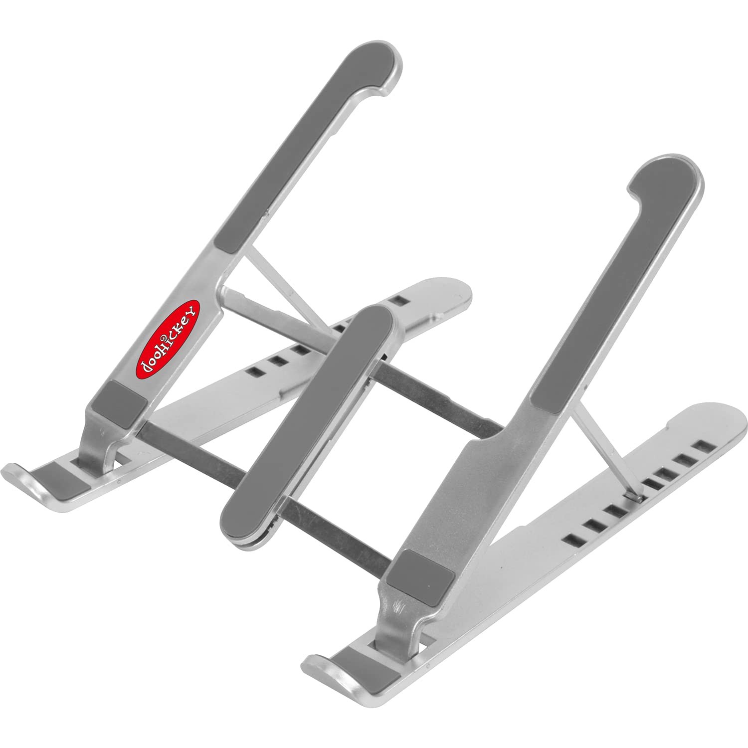 Laptop Stand Aluminum Portable 8-Angle Adjust Foldable Easy Carry Lightweight