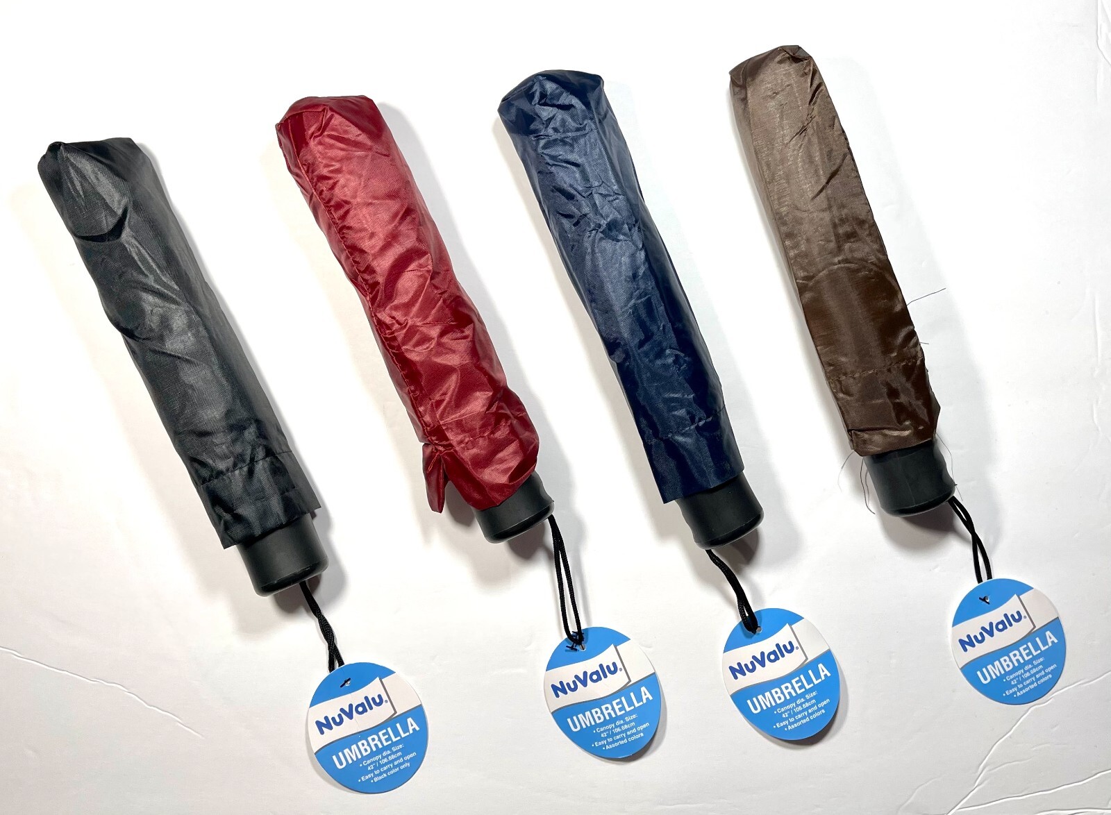 42" Large Umbrella Men/Women Three Folding Anti-UV Windproof Umbrella 4 Color