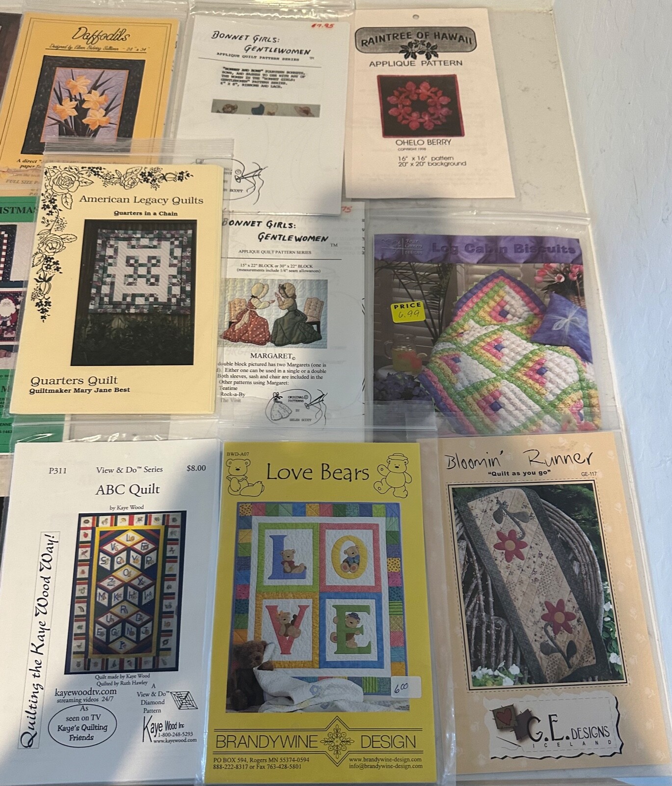 Bareroots #73 Thanksgiving Wall Quilt Pattern + MANY PATTERNS 23 Total