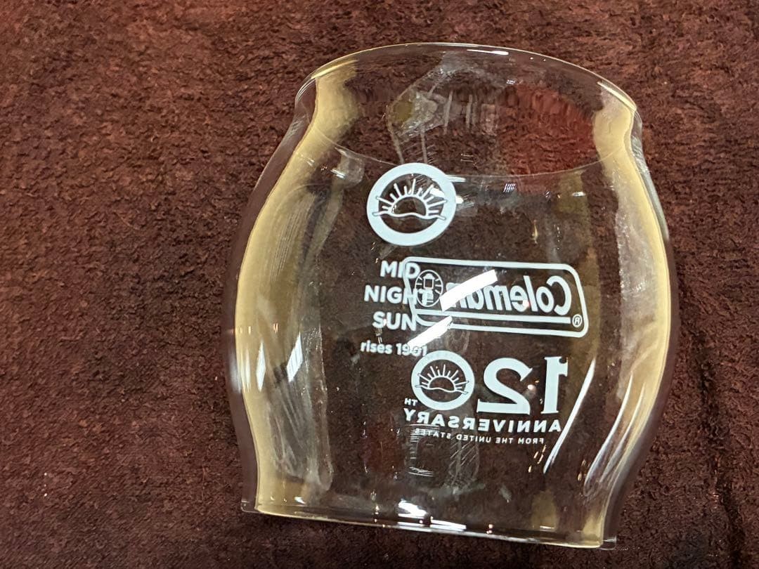 COLEMAN 120th Anniversary Lantern Globe Glass