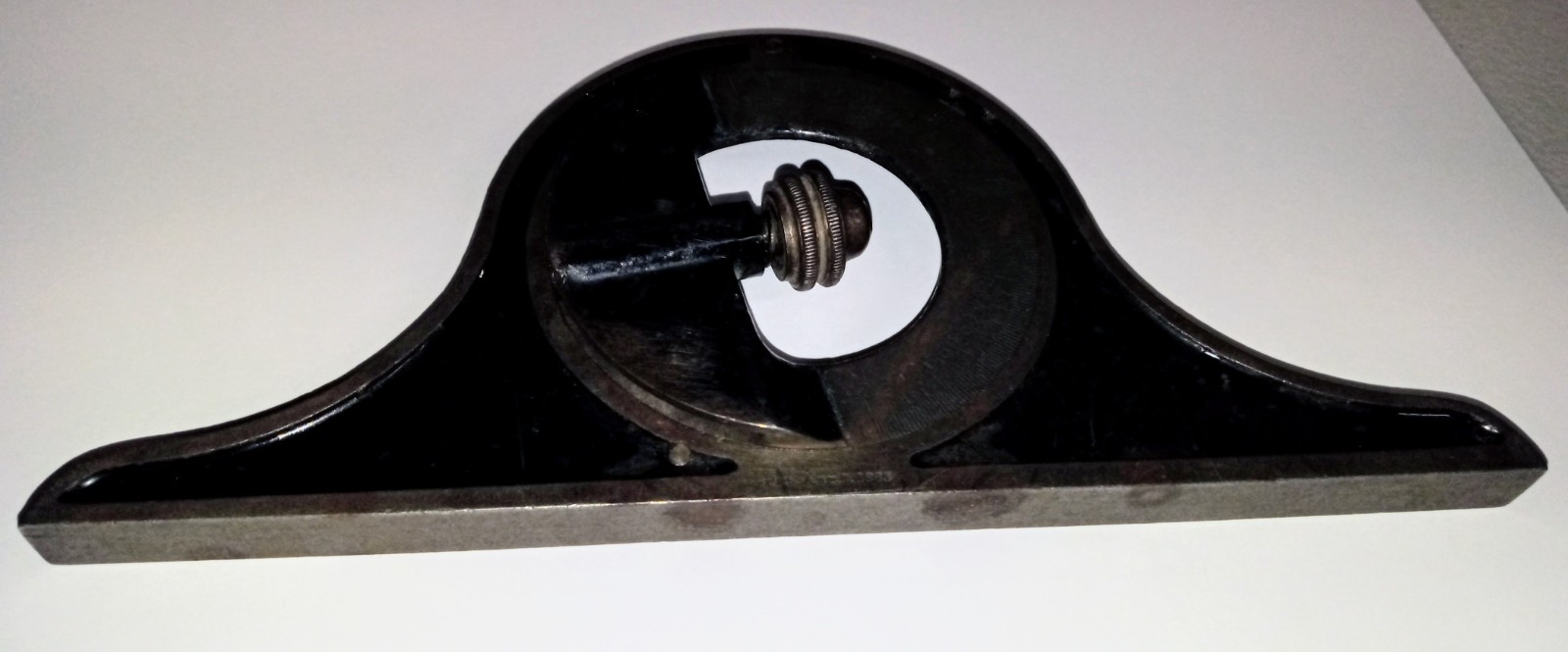 Vintage L. S. S. Co. Combination Square Protractor - Pat. Aug 7, 1883