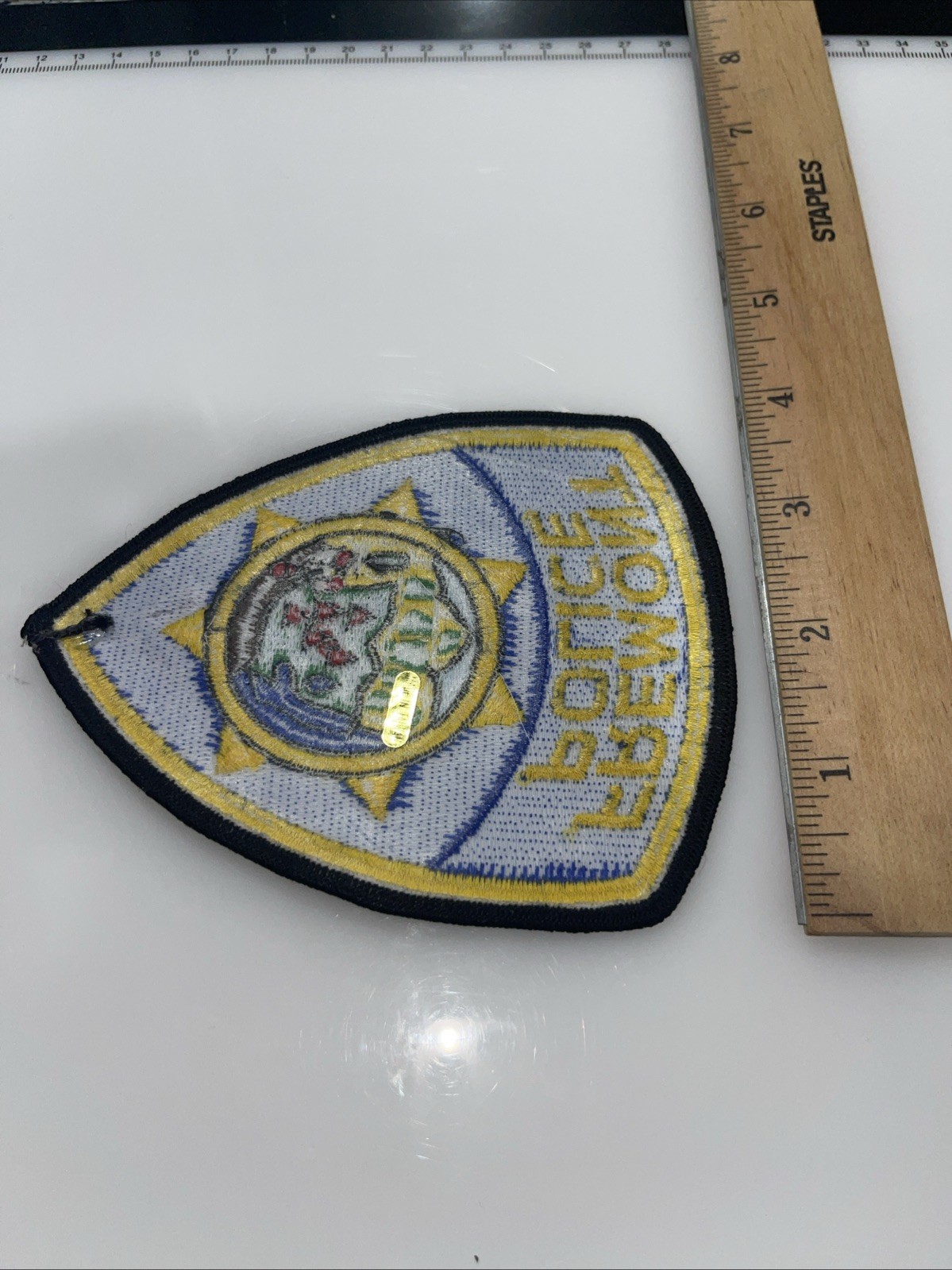FREMONT CALIFORNIA, CA, POLICE PATCH