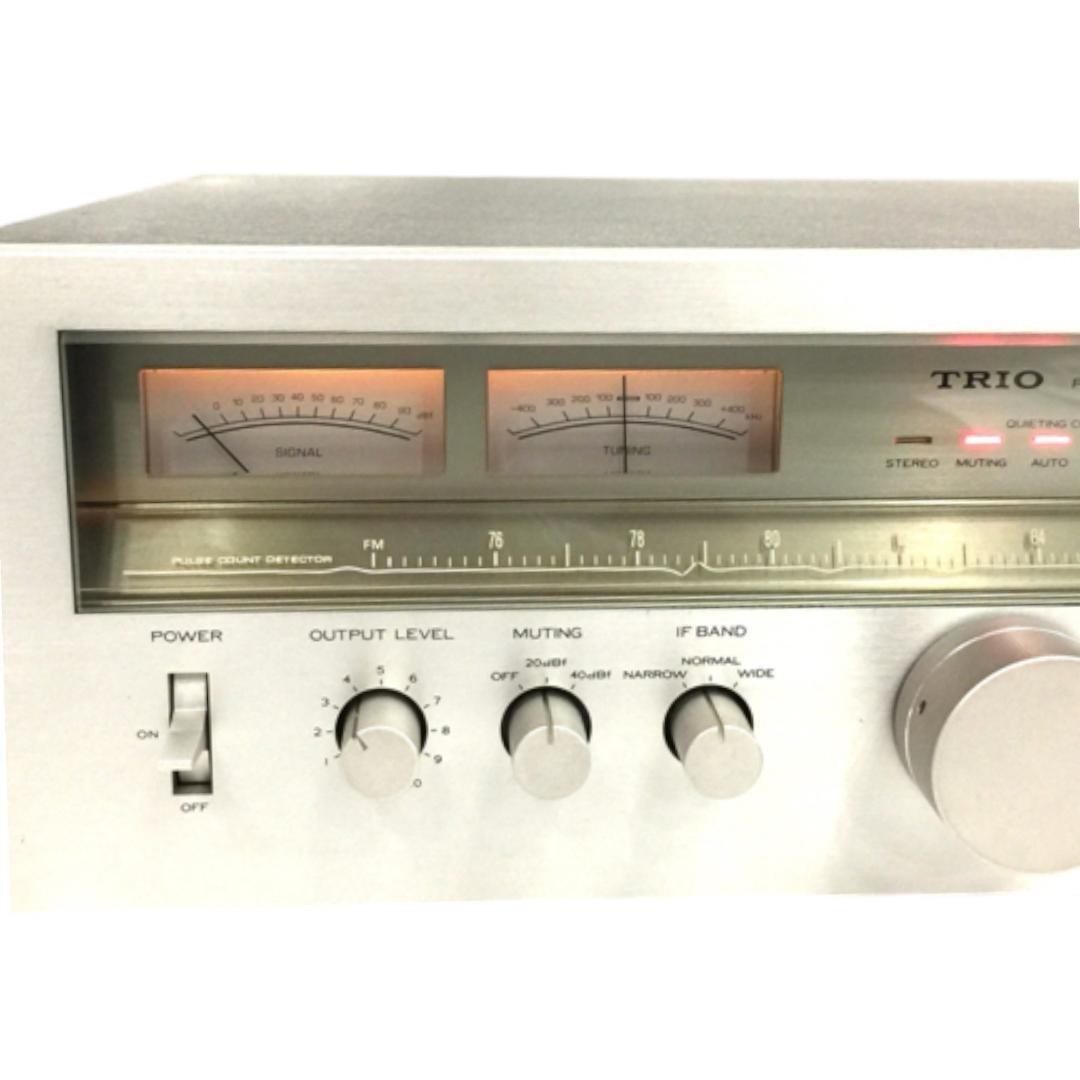 TRIO KT-9900 Vintage FM Stereo Tuner Pulse Count Detector Tested Working