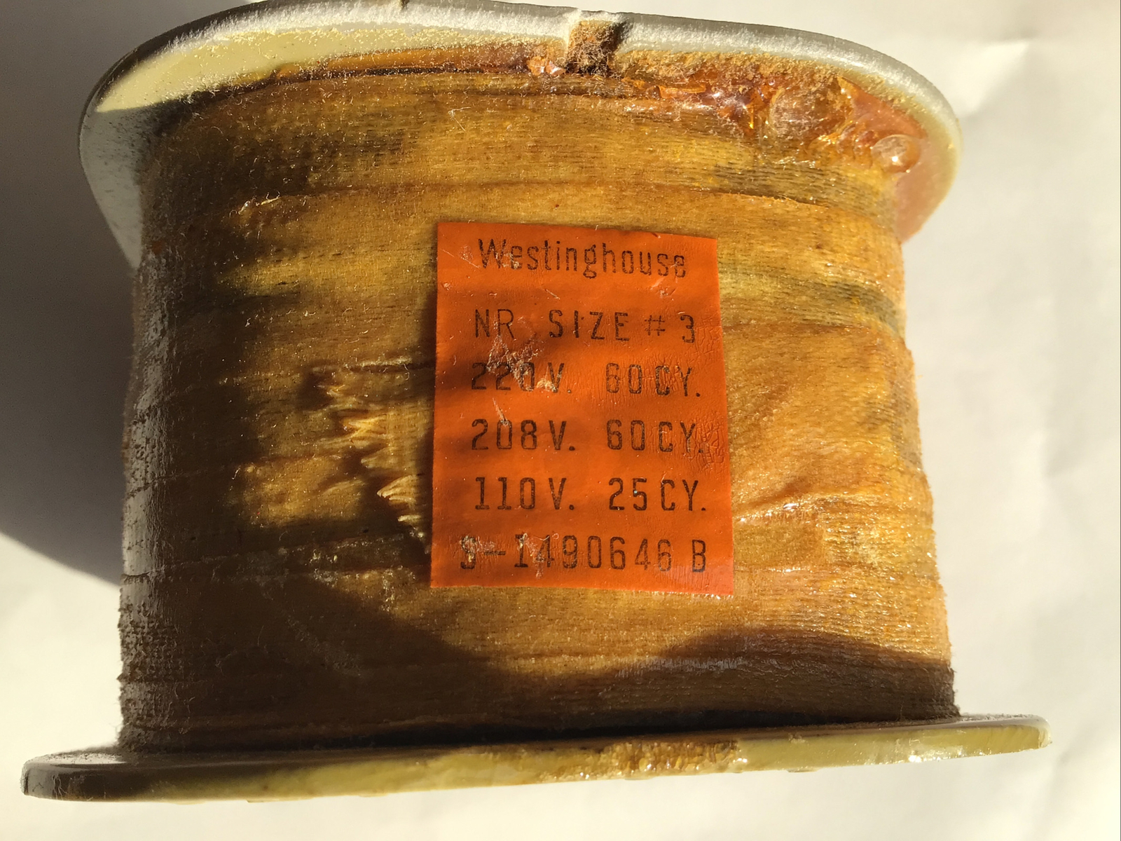 Westinghouse Relay Coil S1490646