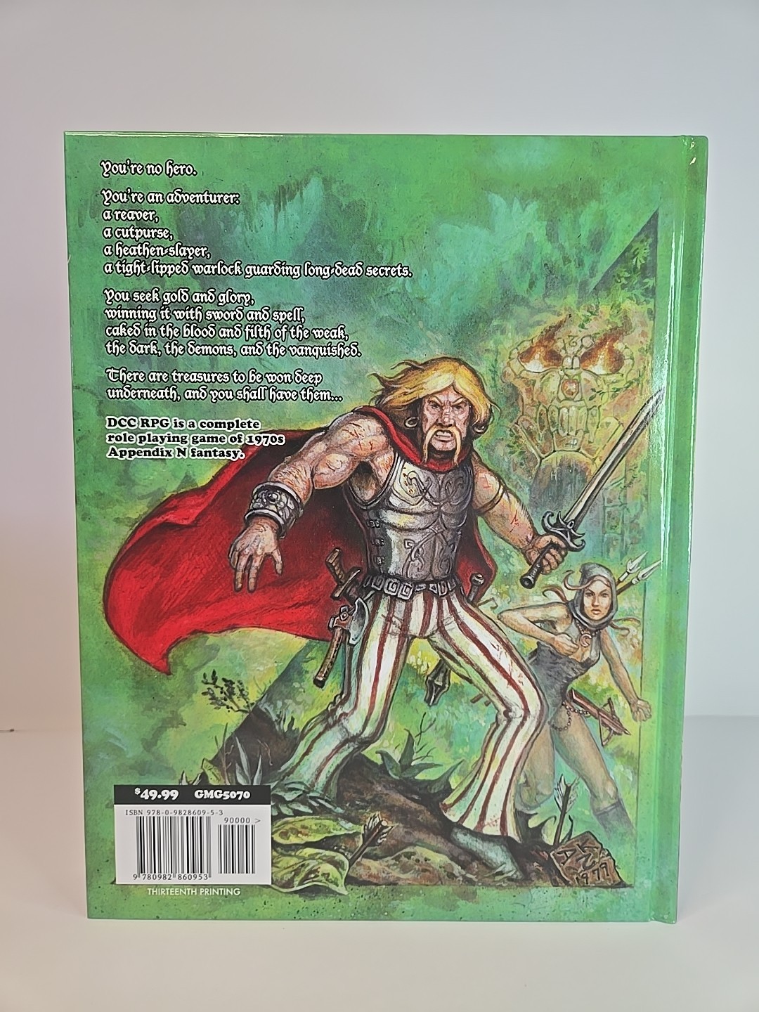 RR | Dungeon Crawl Classics RPG Core Rulebook DCC 5th Edition Hardcover NEW