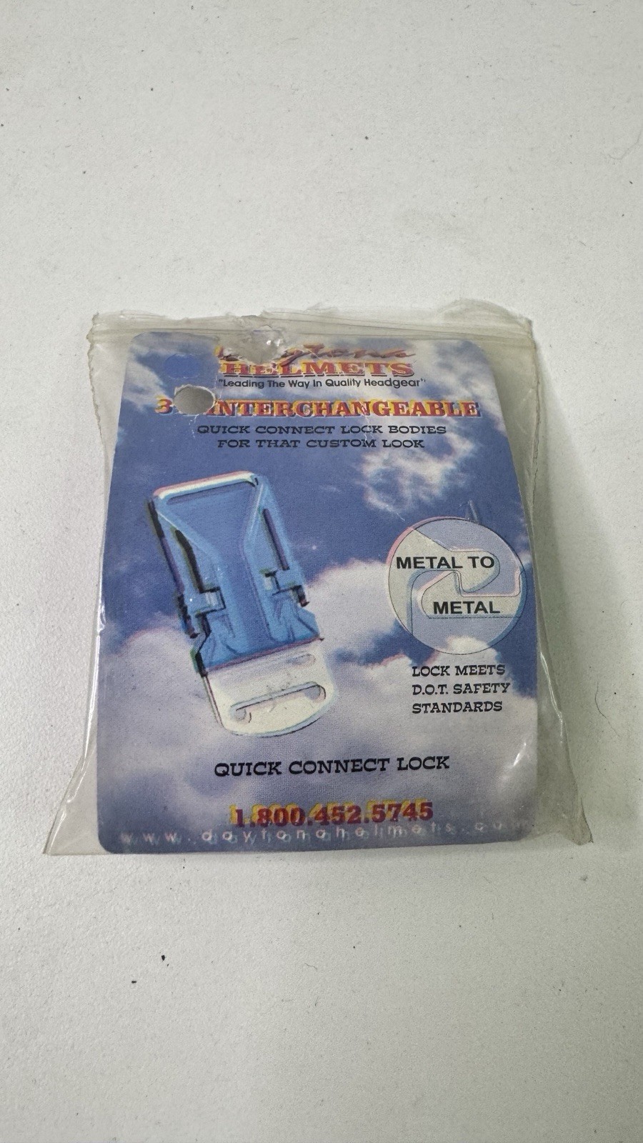 Daytona Helmets Quick Release Buckle Kit Open Box (3 pcs, Incomplete Set)