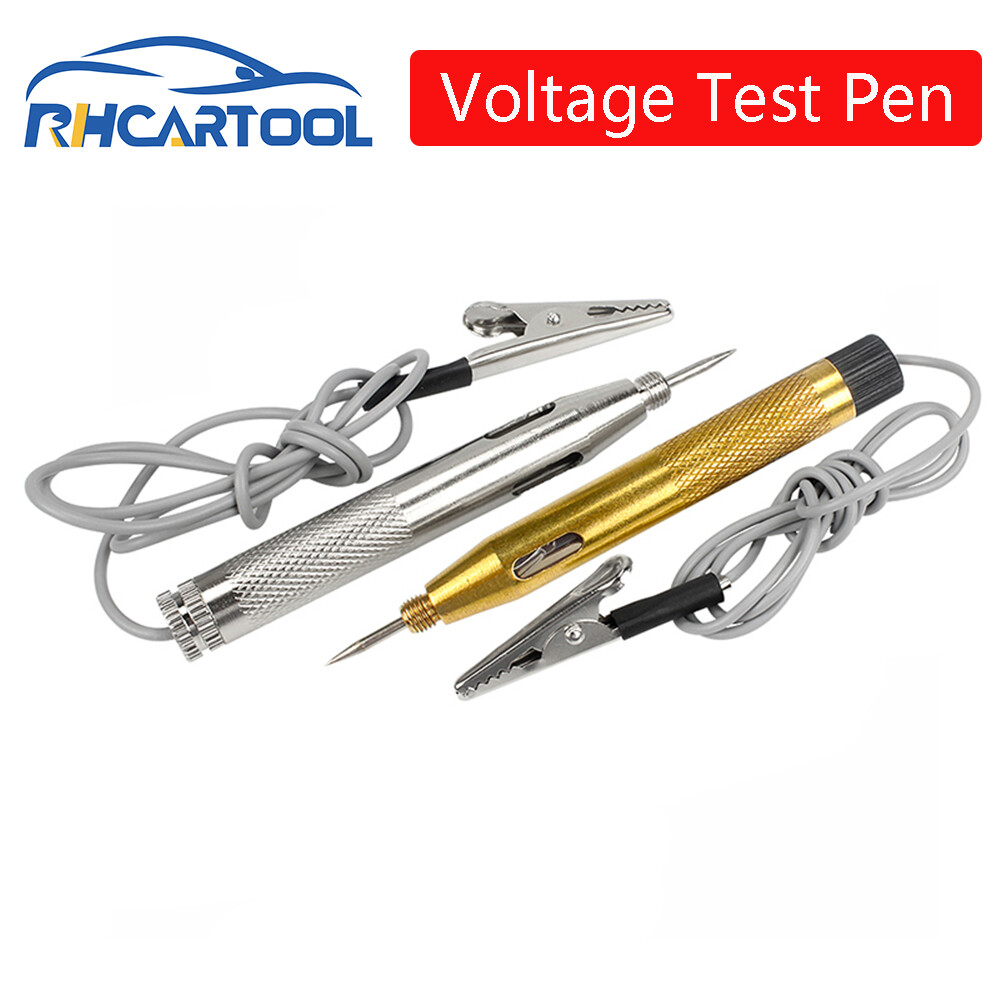 Probador de voltaje de carro DC 6 V-24 V sistema de luz de sonda de prueba
