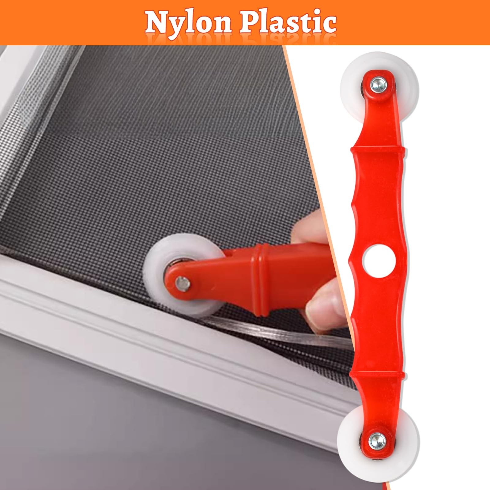 Screen Repair Tool,Screen Roller Tool,Screen Spline Tool,6 in 1 Window Screen To