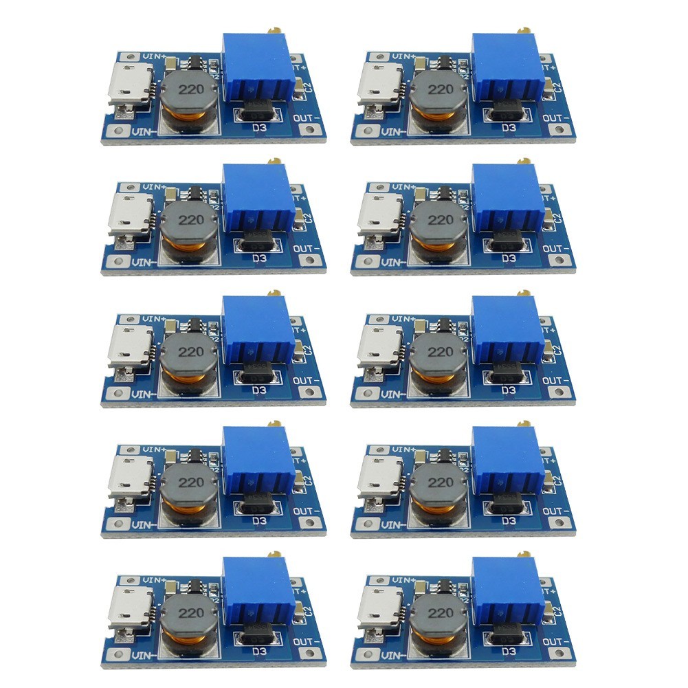 10pcs for multi Turn Potentiometer DC-Boost for Voltage Control