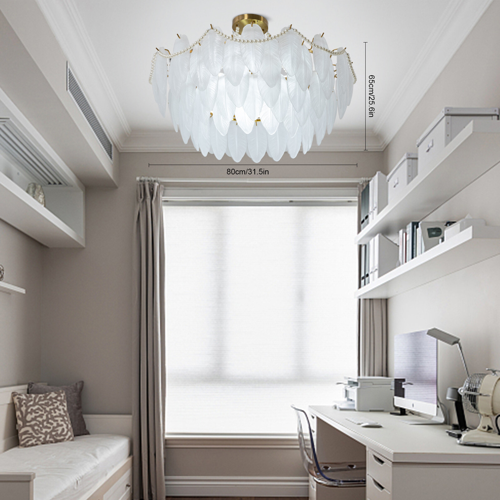 Luxurious Glass Chandelier Light Pendant Ceiling Lights Chandeliers Lighting New