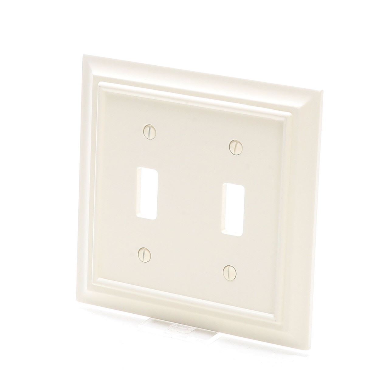 Wood Architectural Double Switch Wall Plate
