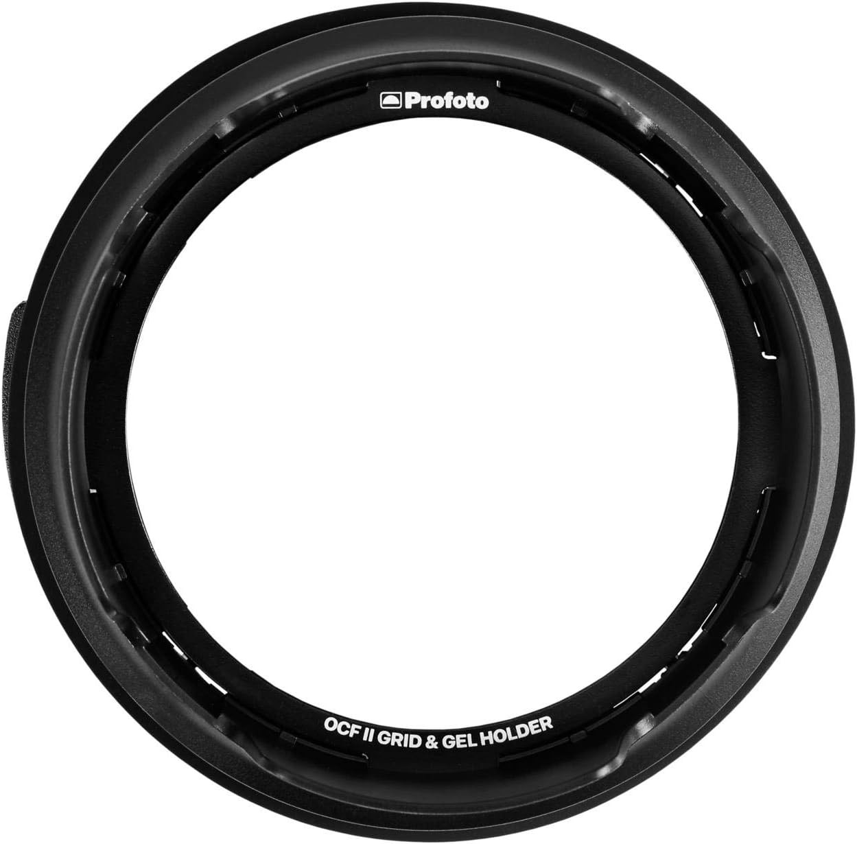 OCF II Grid and Gel Holder with Integrated Magnetic Mount for LED  Flashes (Blac