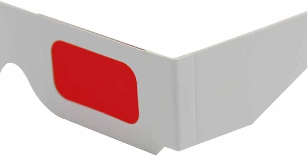 Affordable 3D Anaglyph Glasses 50 Pack
