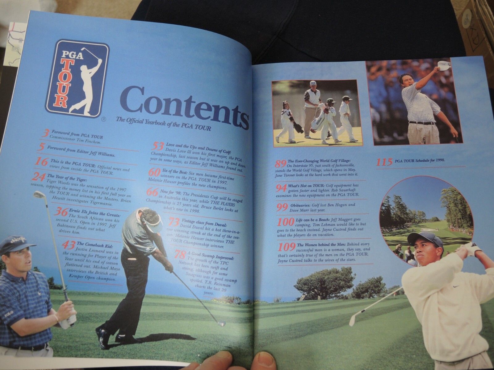 PGA TOUR 1998 YEARBOOK
