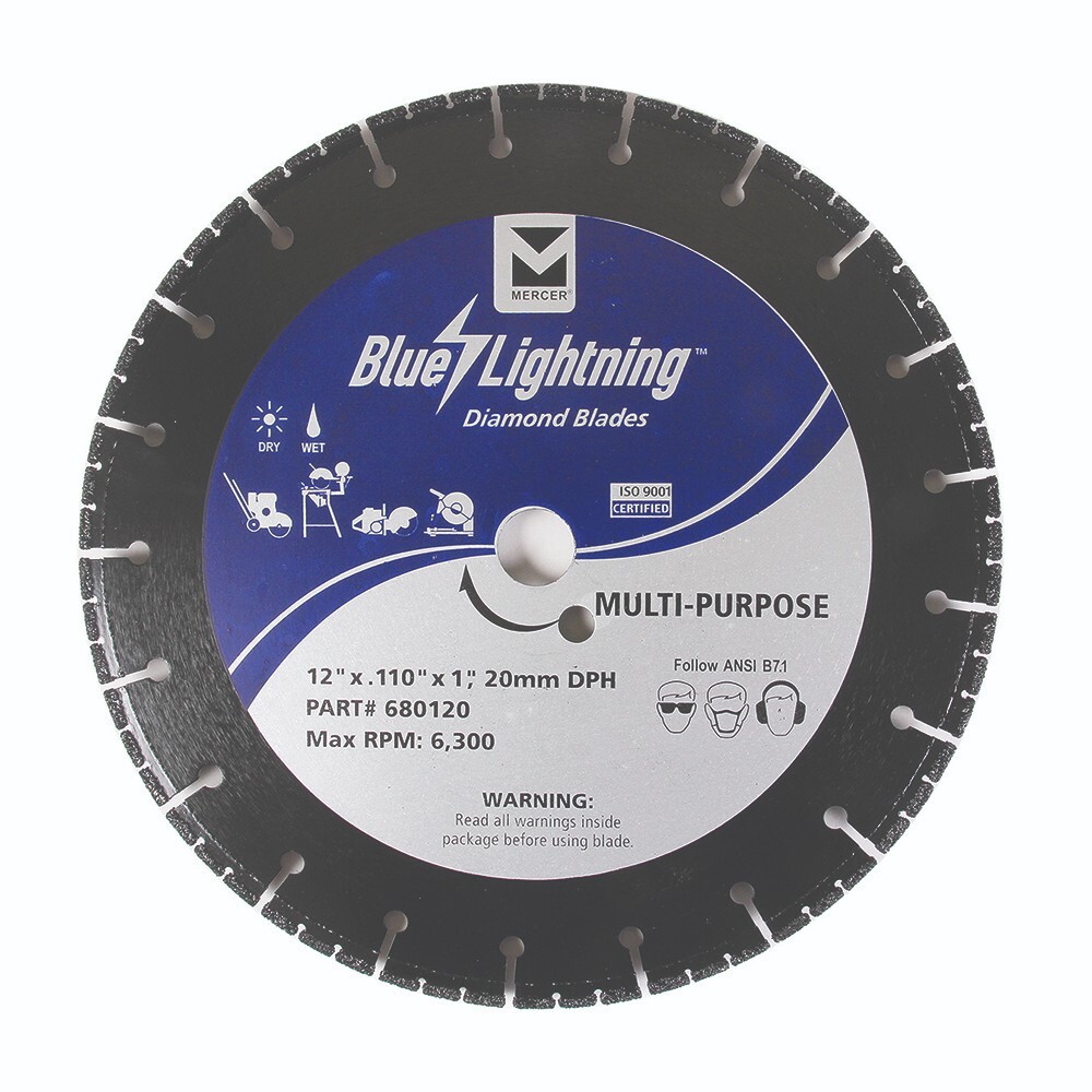 680412 4-1/2 X .080 X 7/8 X 5/8 MULTI  PURPOSE DIAMOND BLADE