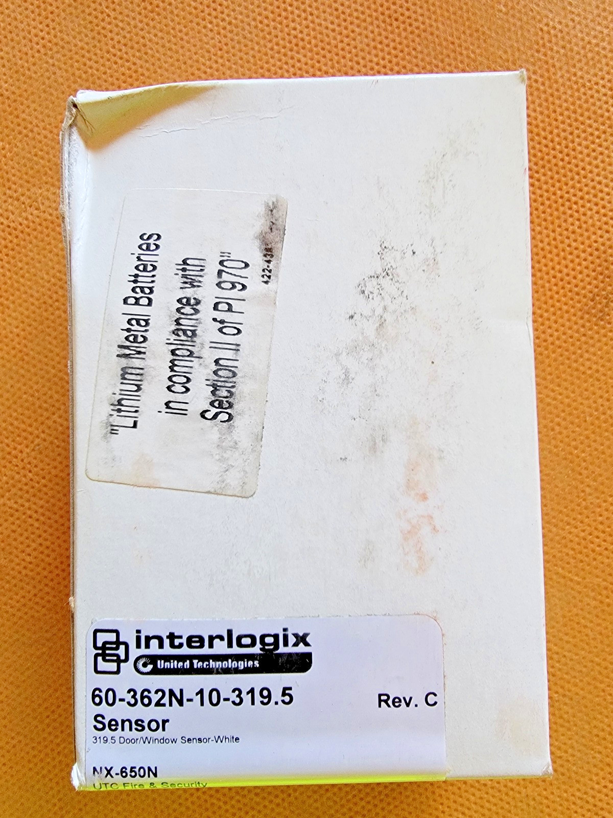 Interlogix 60-362N-10-319.5