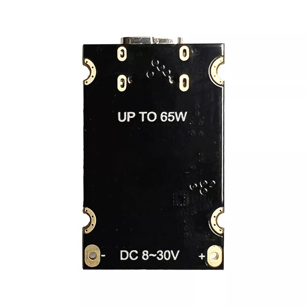 2X 65W Type-C DC 8~30V PD/QC Quick Charge Fast Charging Board USB Buck Modules