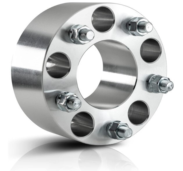5x5.5 to 5x5.5 Wheel Spacers 3" Inch 1/2x20 For Jeep CJ3 CJ6 Ford E-150 Dodge 1x