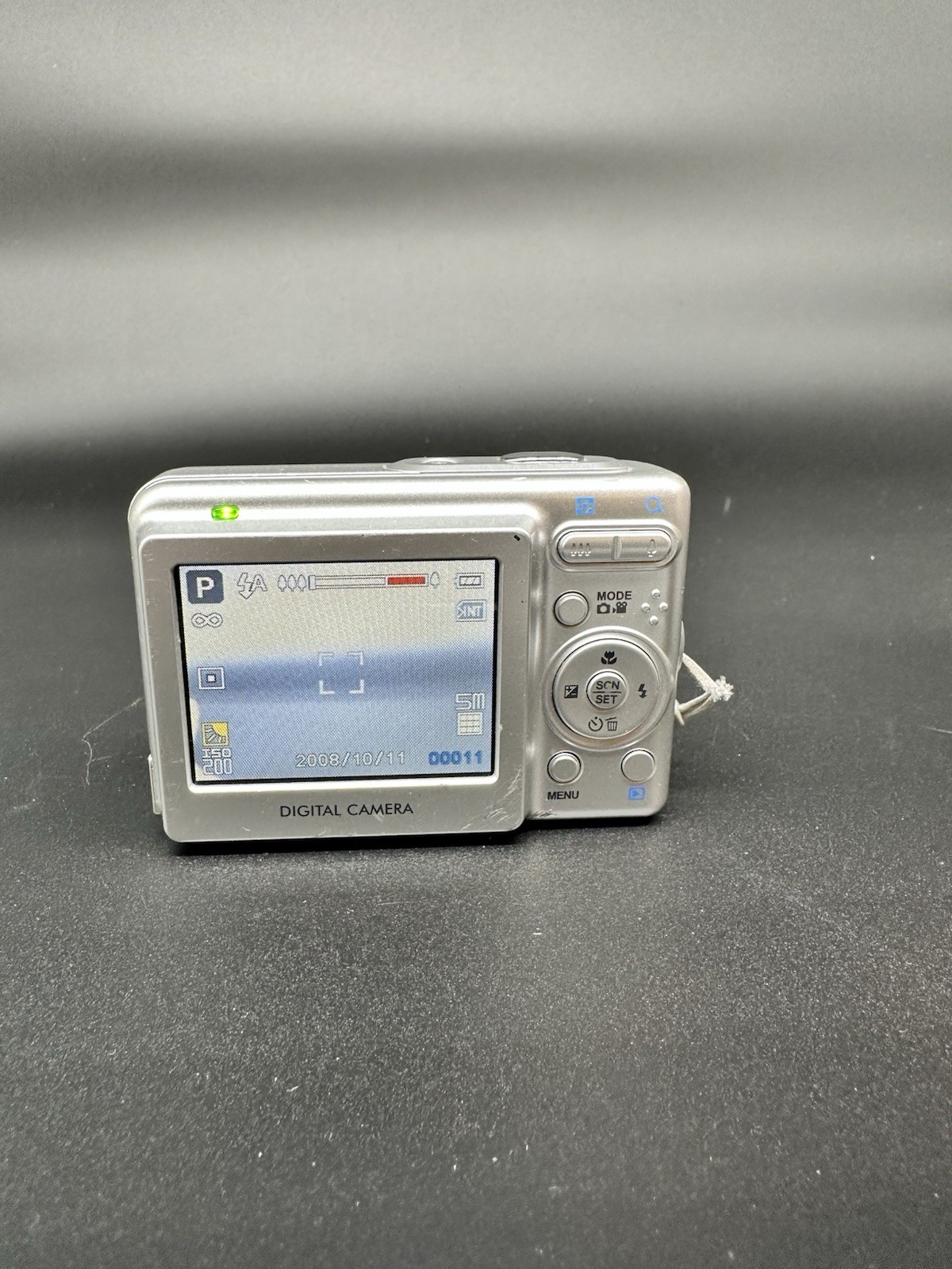 Vivitar Vivicam 5355 5.0MP Digital Camera Silver Tested