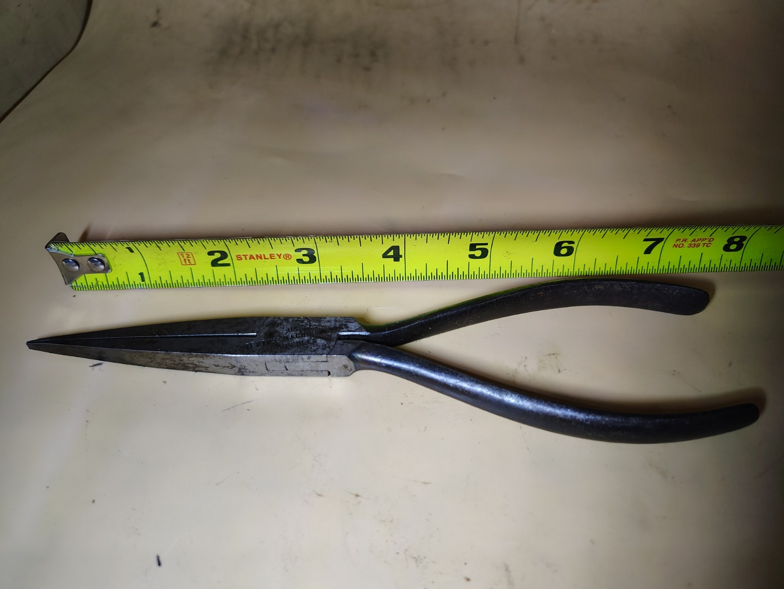 Vintage Textile Machine Works Needle Nose Pliers