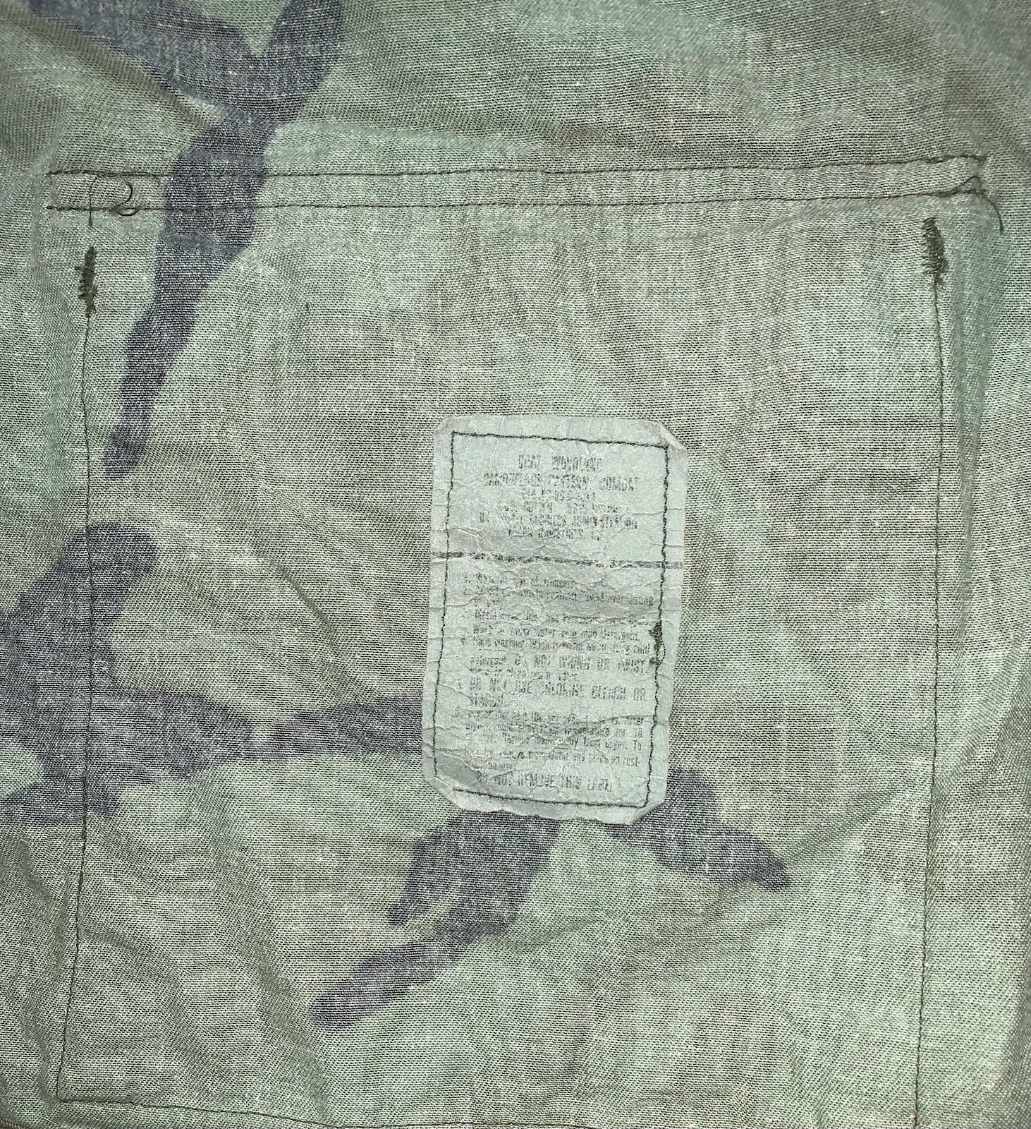 US Air Force Prime BEEF Civil Engineering BDU Jacket Staff Sergeant Medium Camo