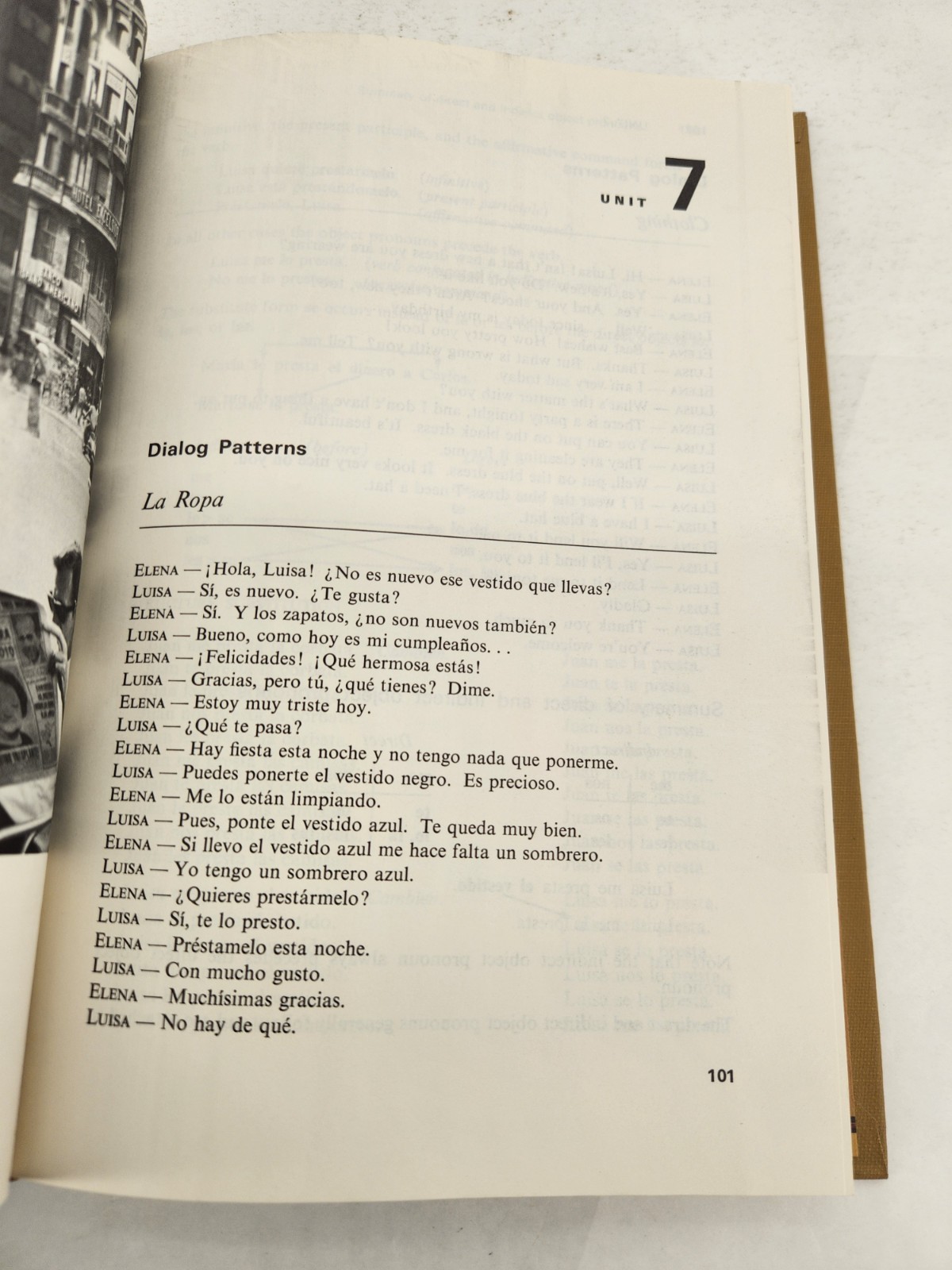 Espanol a lo vivo level one 2nd edition by Hansen and Wilkins 1970 Hardcover
