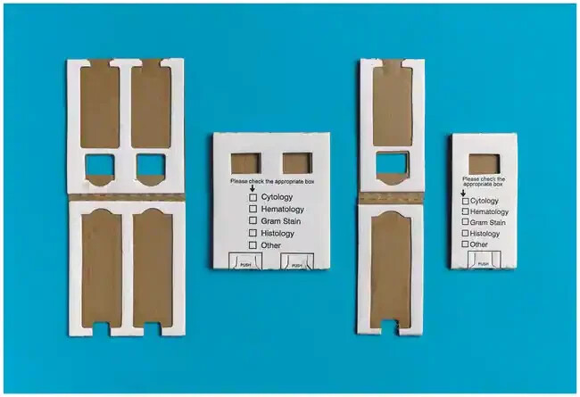 Fisher Case of 1000 Holder Double 2 Slide Mailer for Microscope Slides New