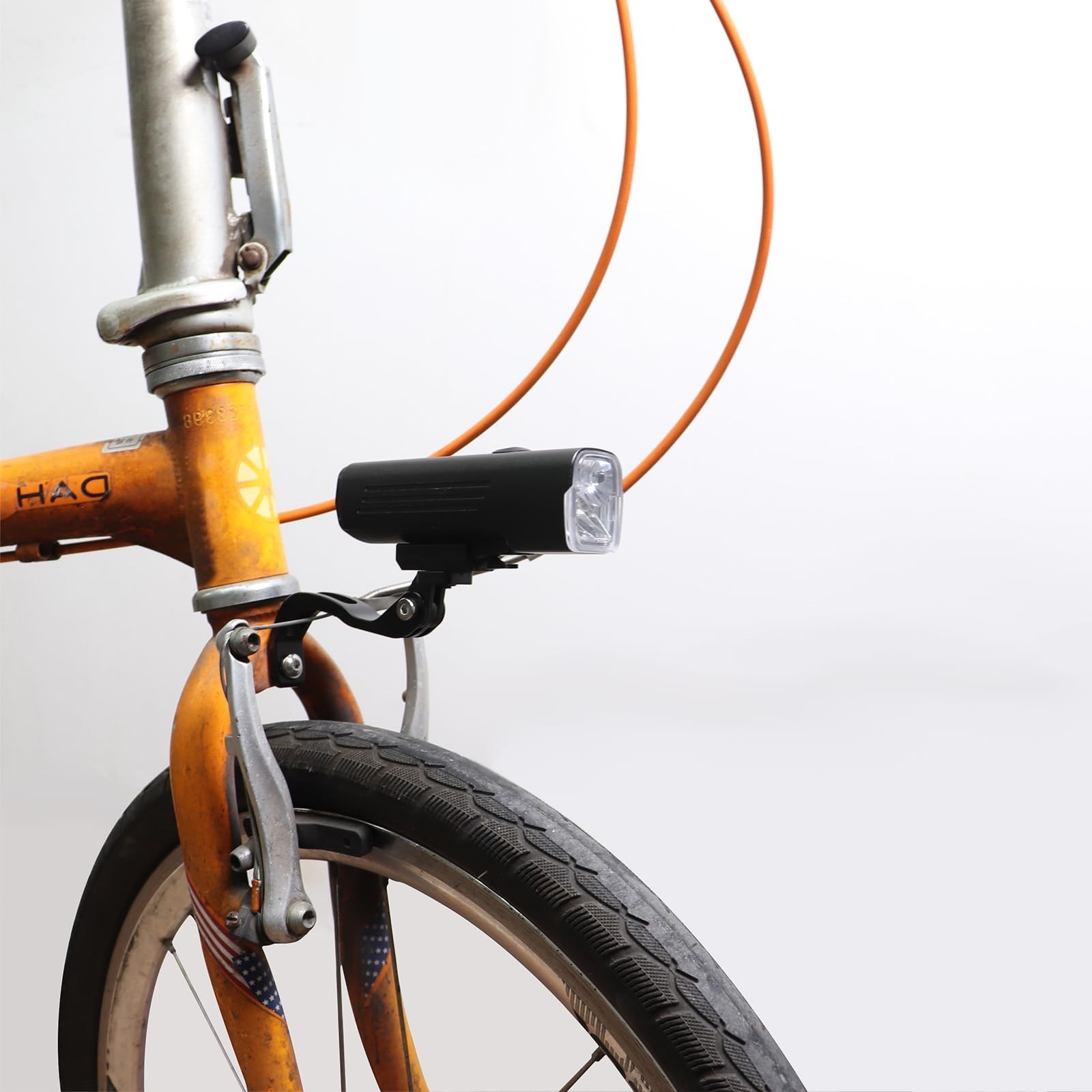 Out-Front Bicycle Light Mount Bracket for Road Bikes | Folding Bikes Compatib...
