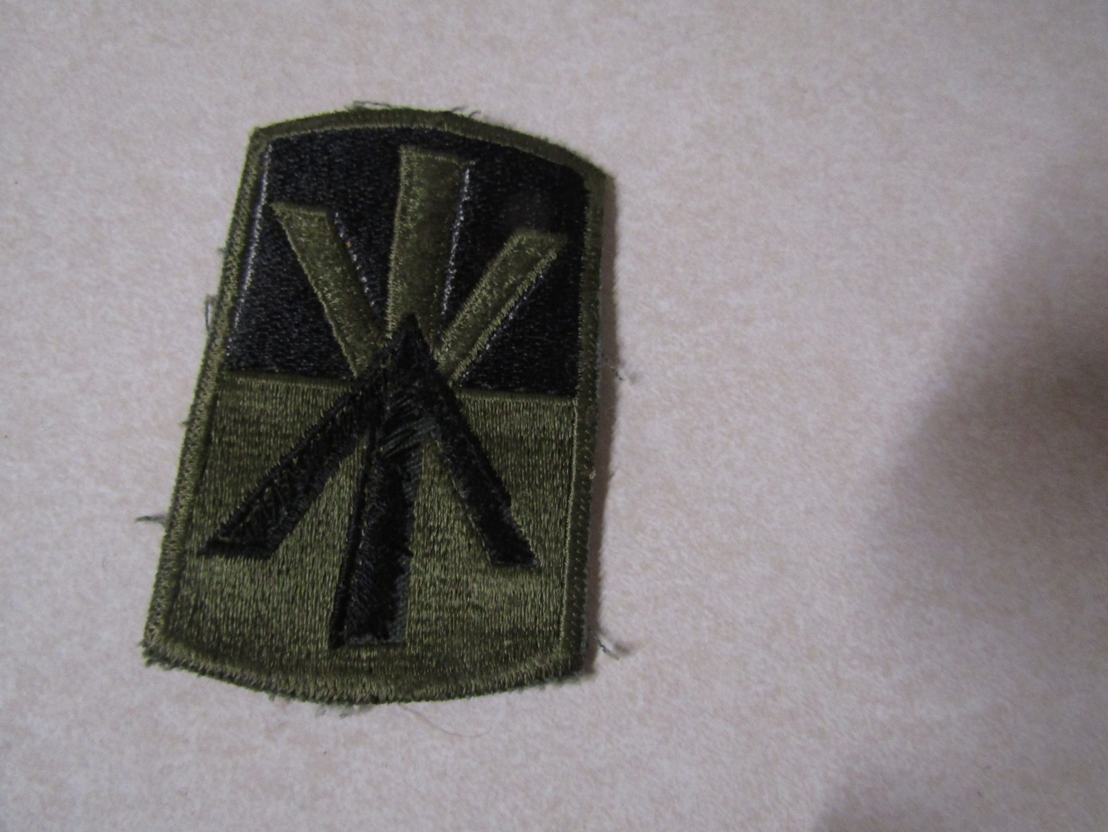 MILITARY PATCH OLDER VIETNAM ERA SUBDUED US ARMY 11TH AIR DEFENSE ARTILLERY ADA