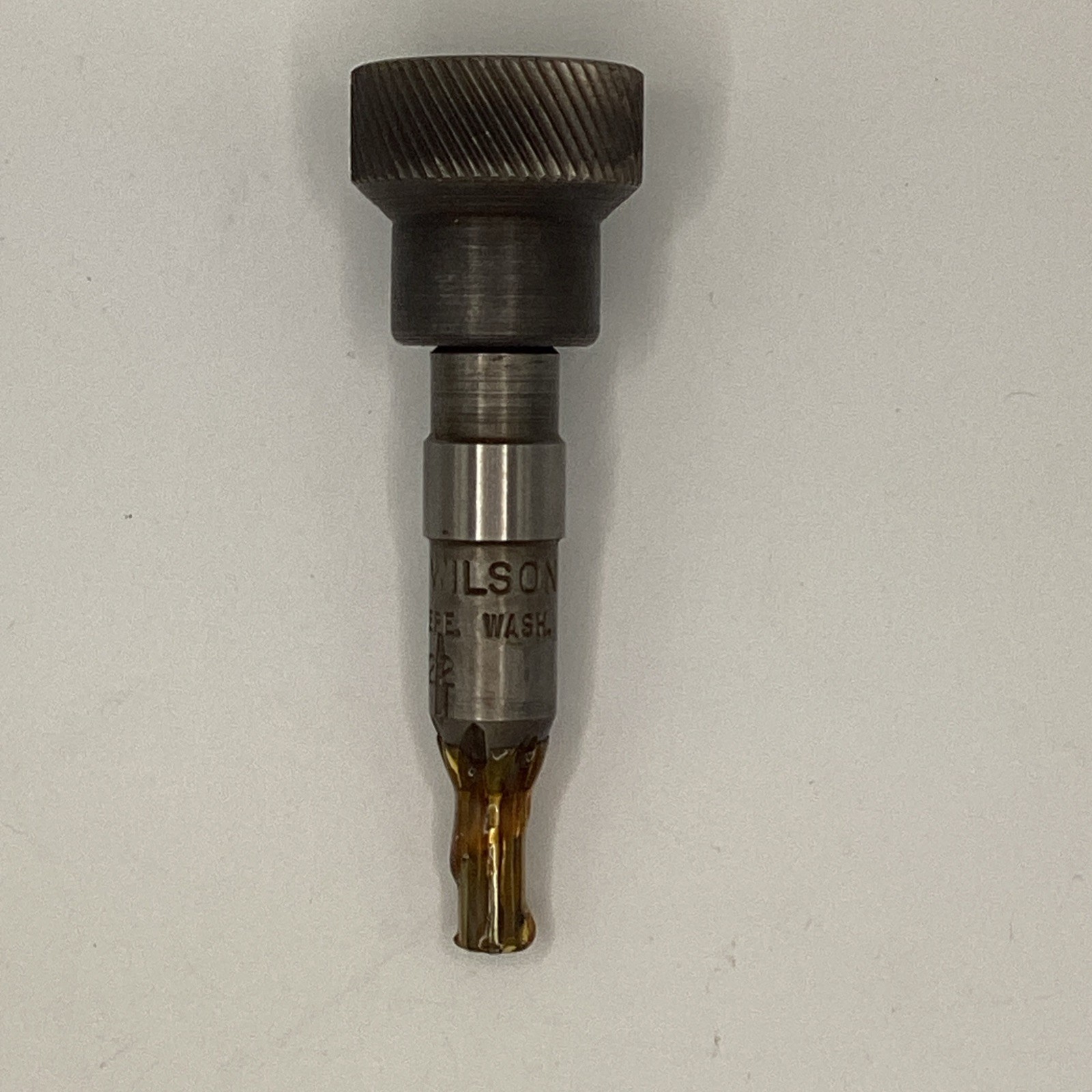 L.E. Wilson Inside Neck Reamer .22 Cal Reloading Tool w/ Box Vintage USA