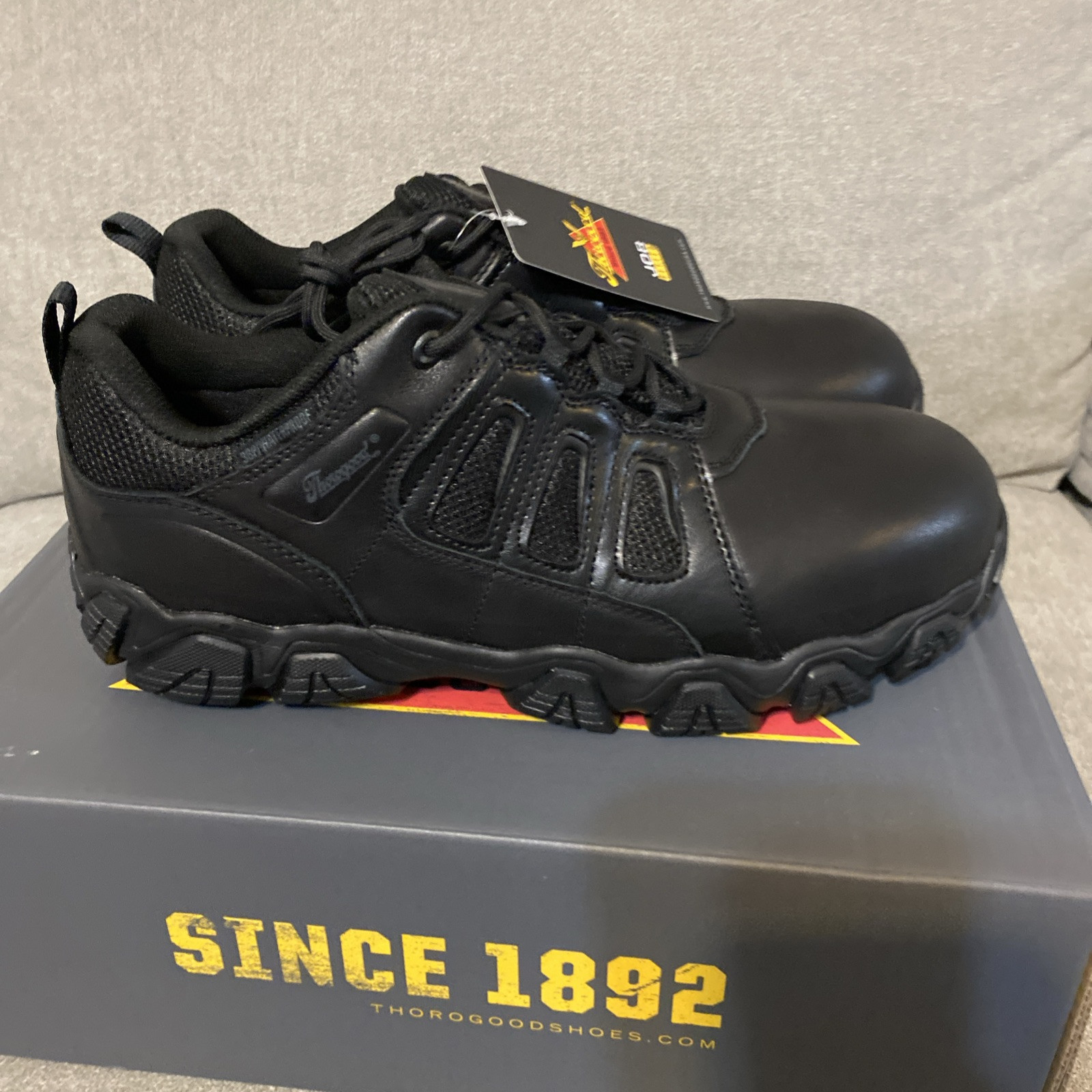 THOROGOOD 10.5 W CROSSTREX POLISH OXFORD WATERPROOF SAFETY TOE Shoes 804-6386