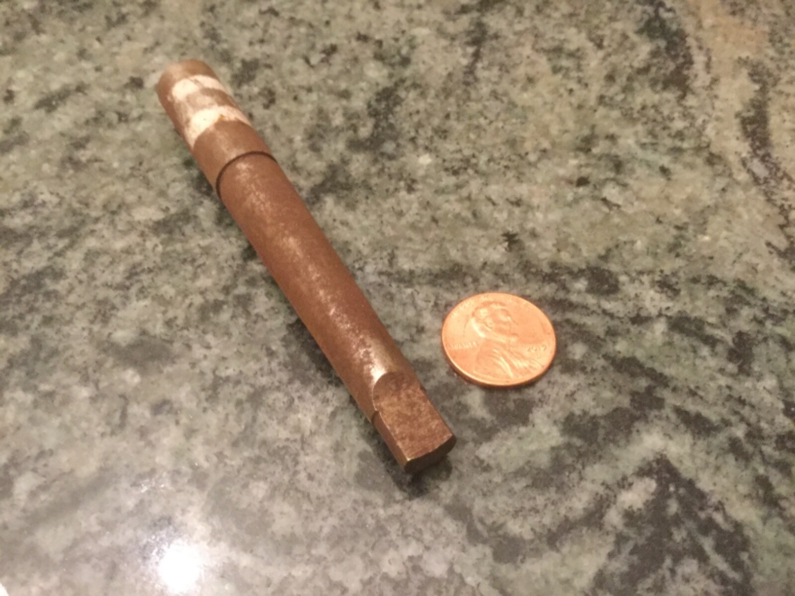 Morse taper 1 MT1 to straight arbor holder machine shop blank 1/2 inch end 1.25