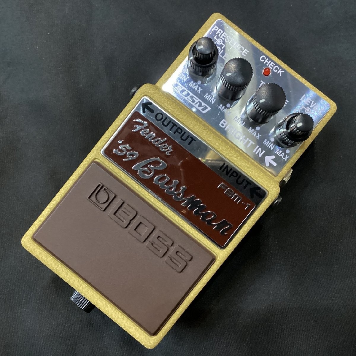 BOSS FBM-1 Fender 59 Bassman Amp Simulator Overdrive Guitar Effect Pedal Japan