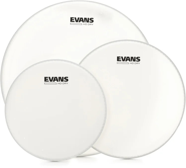 Evans HD Dry Coated 3-piece Tom Pack - 10/12/16 inches
